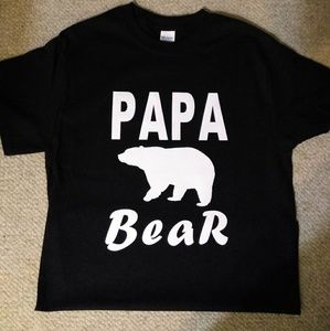 "Papa Bear" Custom Tees